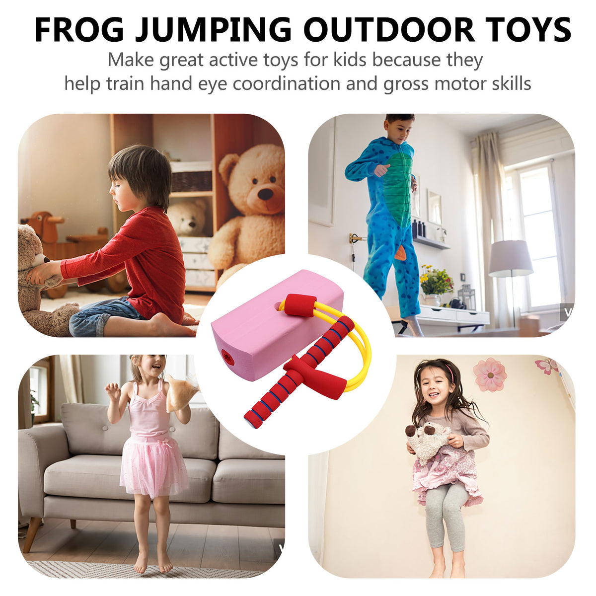 Children's Jumping Pole Toy Bungee Jumper A55528