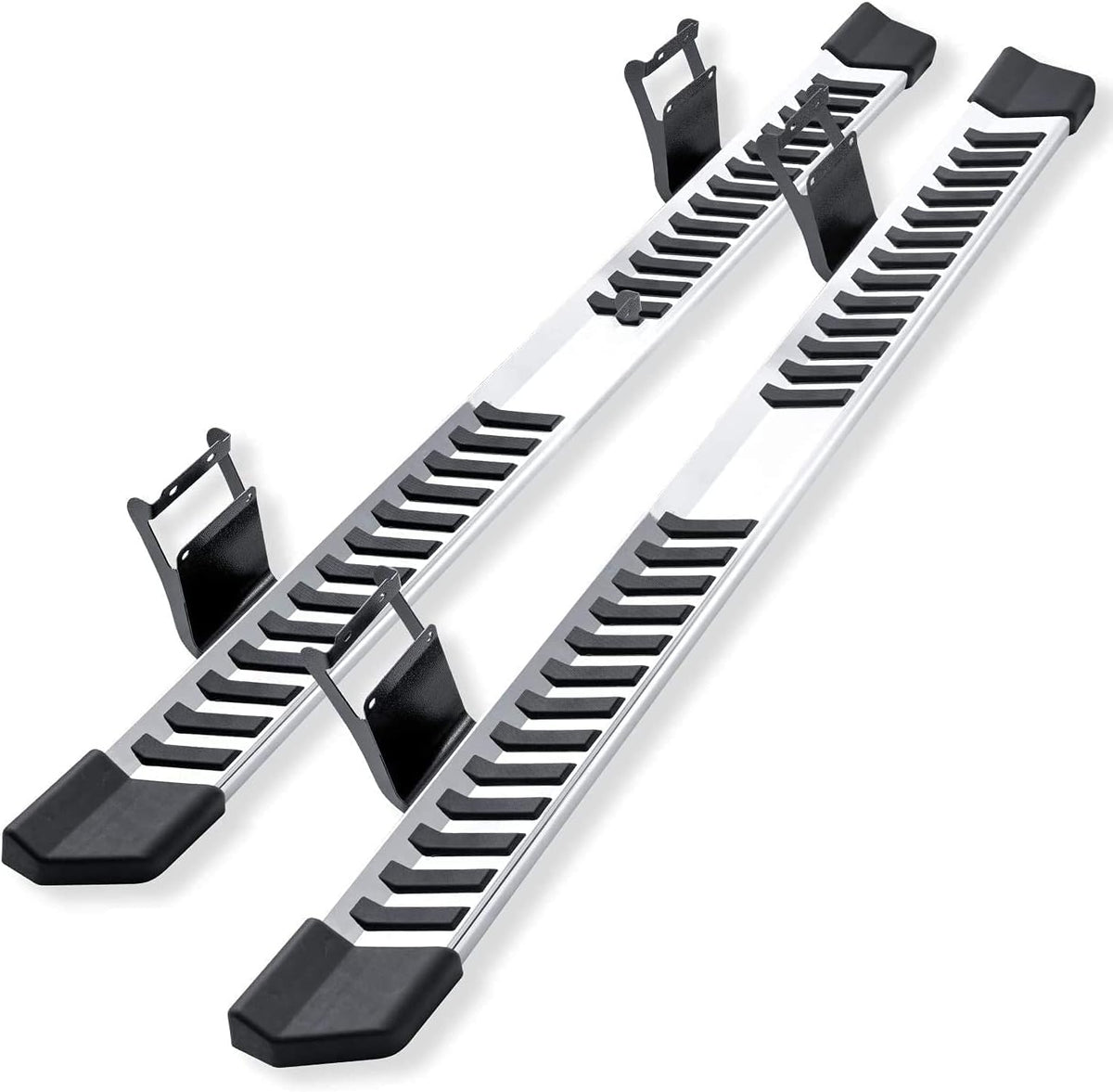 6 Inches Black Aluminum Alloy Side Step Running Boards H268497