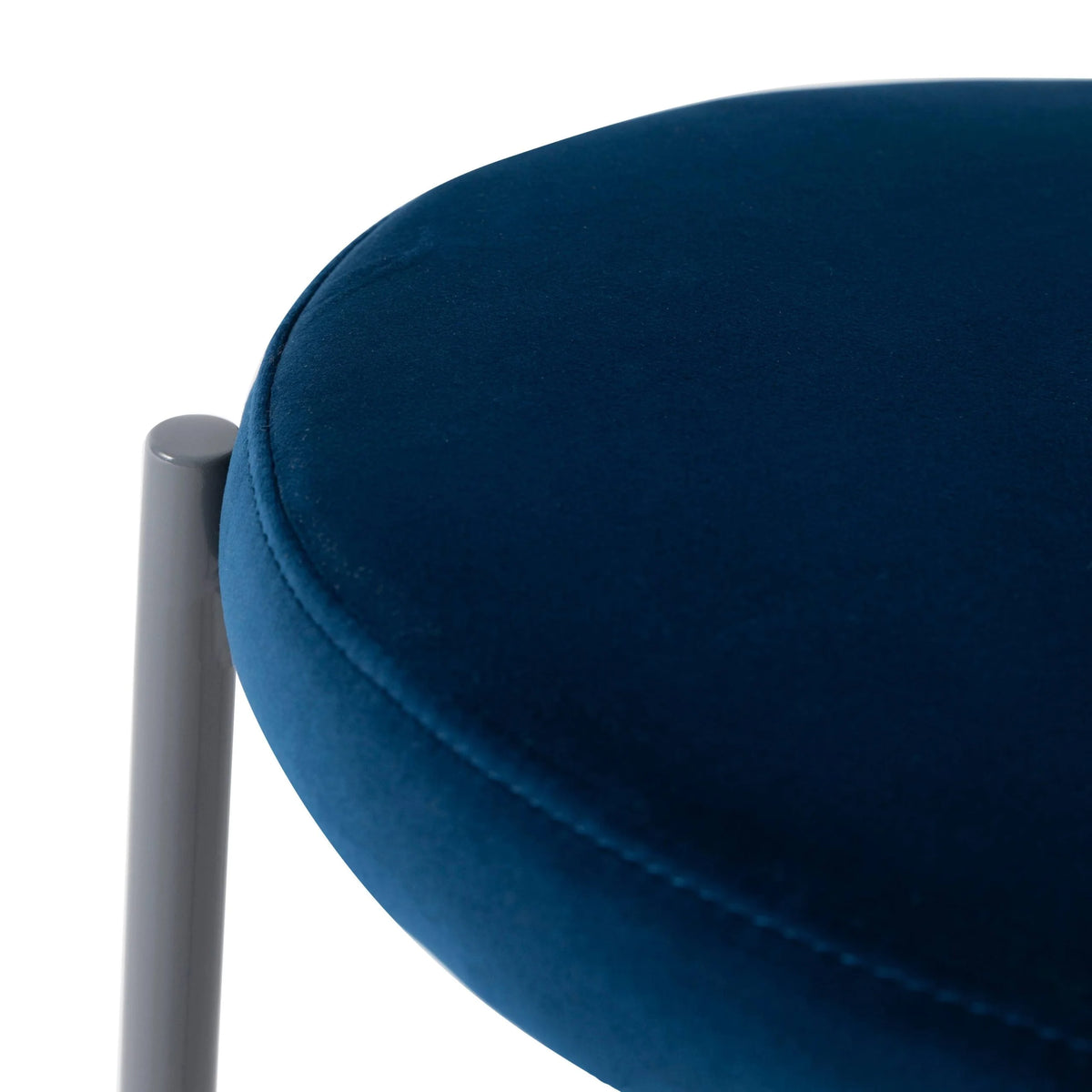 Navy Blue Velvet Dining Chair Set of 4 Y820