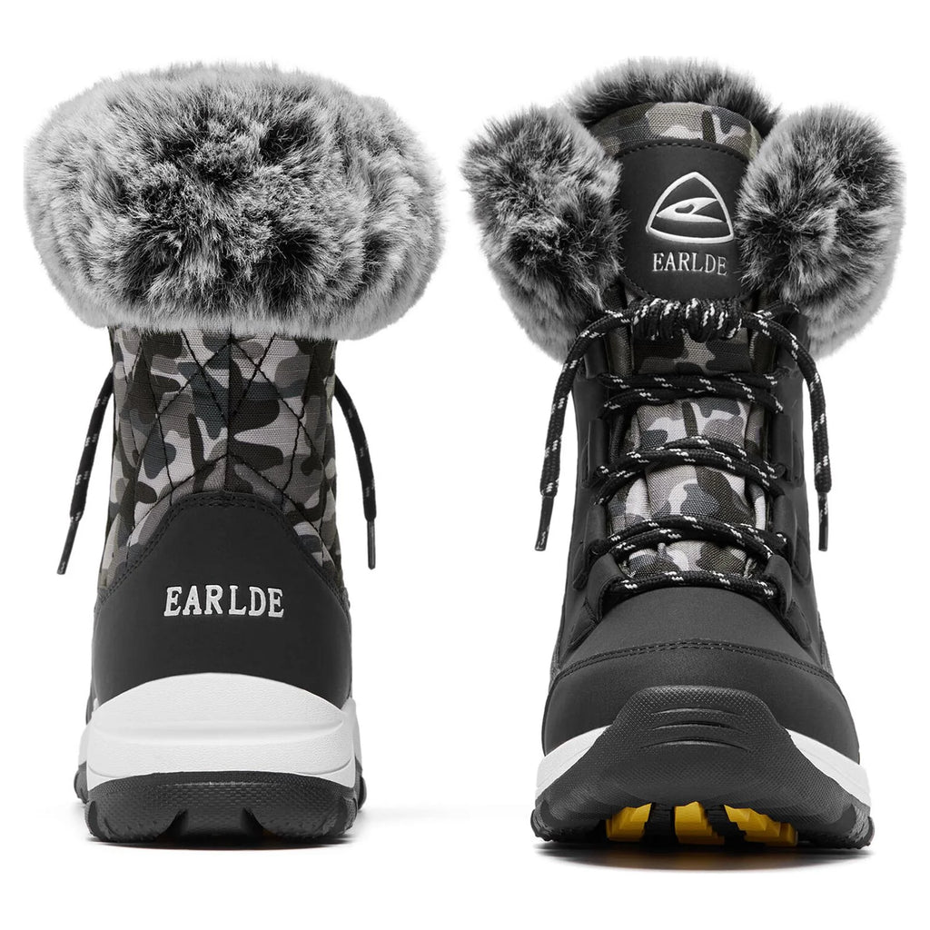 Waterproof Mid Calf Women's Snow Boots G2828