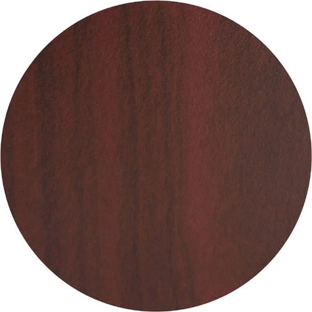 Laminate Mahogany Peninsula Desk O818865