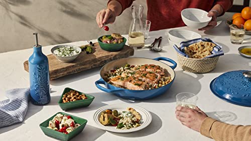Enameled Cast Iron Braiser, 3.5 qt., Artichaut F347