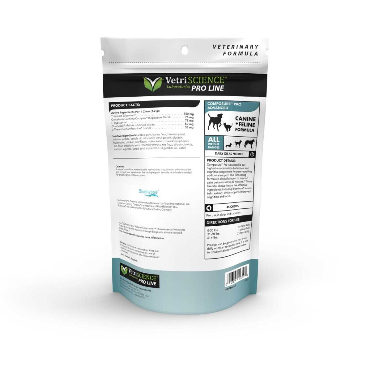 Calming Supplement for Dogs & Cats W5131
