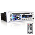 White Single DIN Marine Bluetooth Stereo Receiver & CD Player J55217