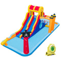 Inflatable Water Slide 6-In-1 Kids Water Park with Blower M6580