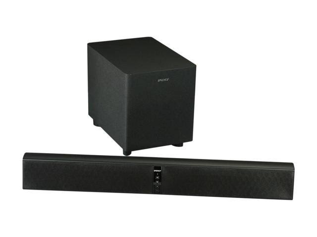 Satin Black Soundbar with Wireless Subwoofer U29871