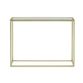 Glass/Gold Console Table E7218