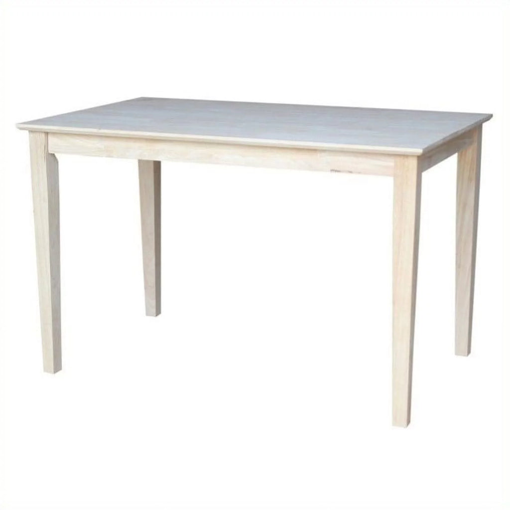 Unfinished 30" Solid Dining Table D60176