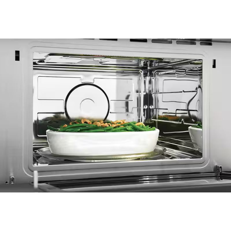 Black Stainless Steel 1.6 cu. ft. Built-In Microwave Oven G845