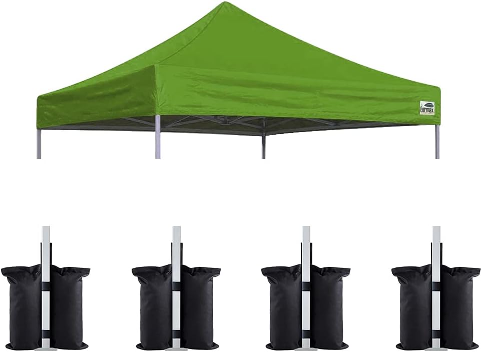 10x15 Red Pop Up Canopy Tent Cover Replacement Pack of 2 P112030