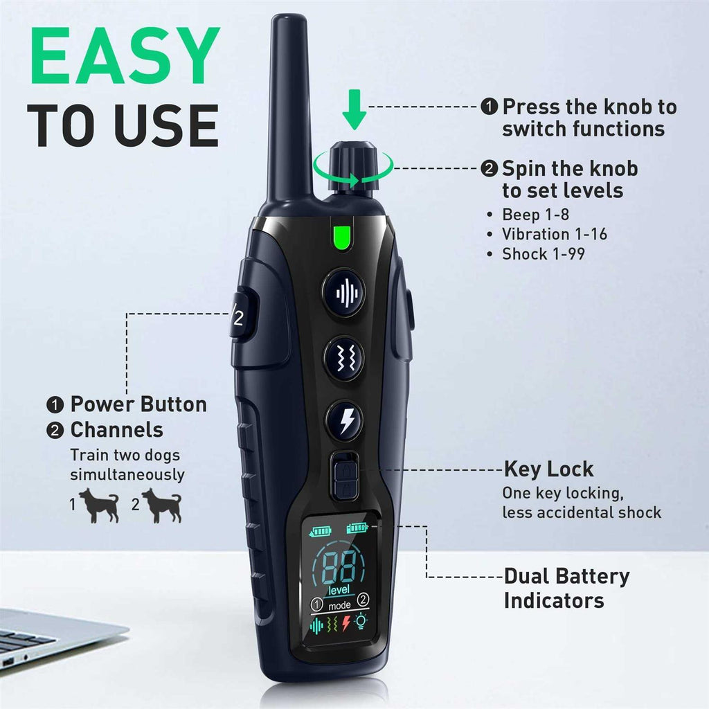 Dog Training Collar 2 Dogs Q120