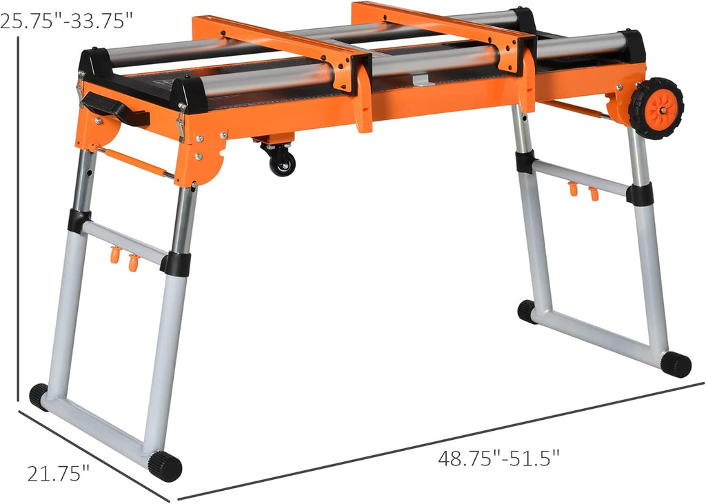 5-in-1 Folding Work Bench with Adjustable Legs F8207