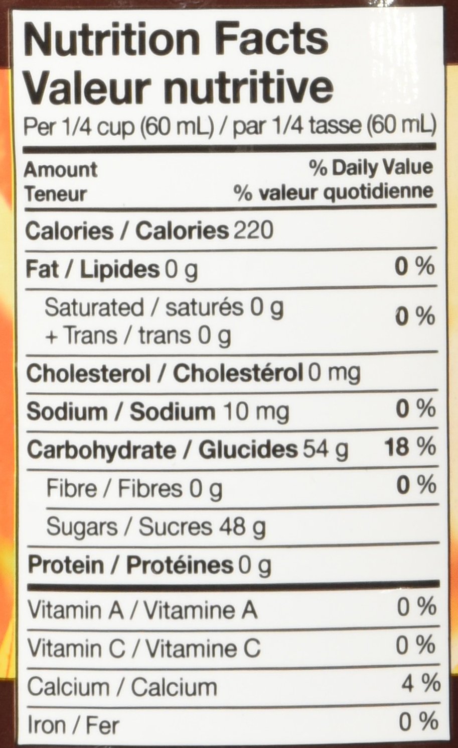 100 Percent Maple Syrup, 1000 Gram H14865