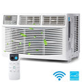 White 6,000 BTU Window-Mounted Air Conditioner N4053