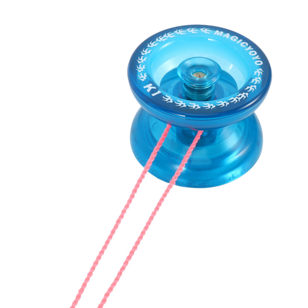 Crystal Blue Responsive Yoyo Ball with Yoyo Bag Q1537