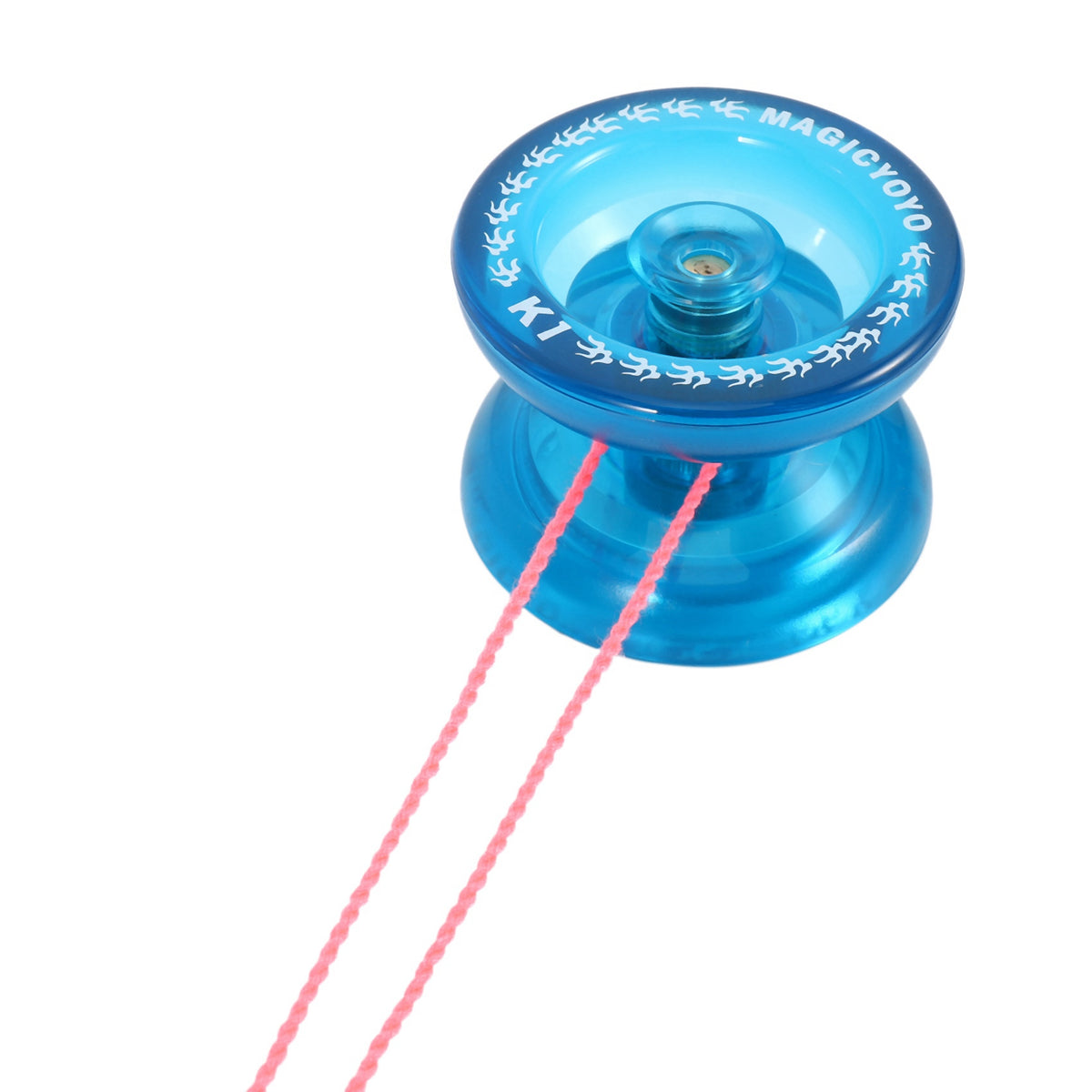 Crystal Blue Responsive Yoyo Ball with Yoyo Bag Q1537