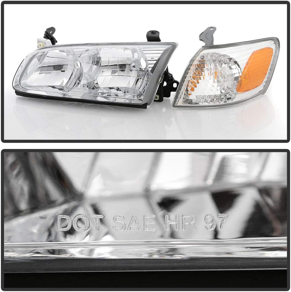 OE Factory Style Headlights Headlamps with Corner Lights Signal Lamps 4pcs N10662