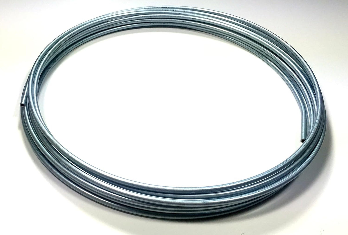25 Foot Zinc Plated 3/16 Inch Brake Line Tubing Pack of 2 Q217990