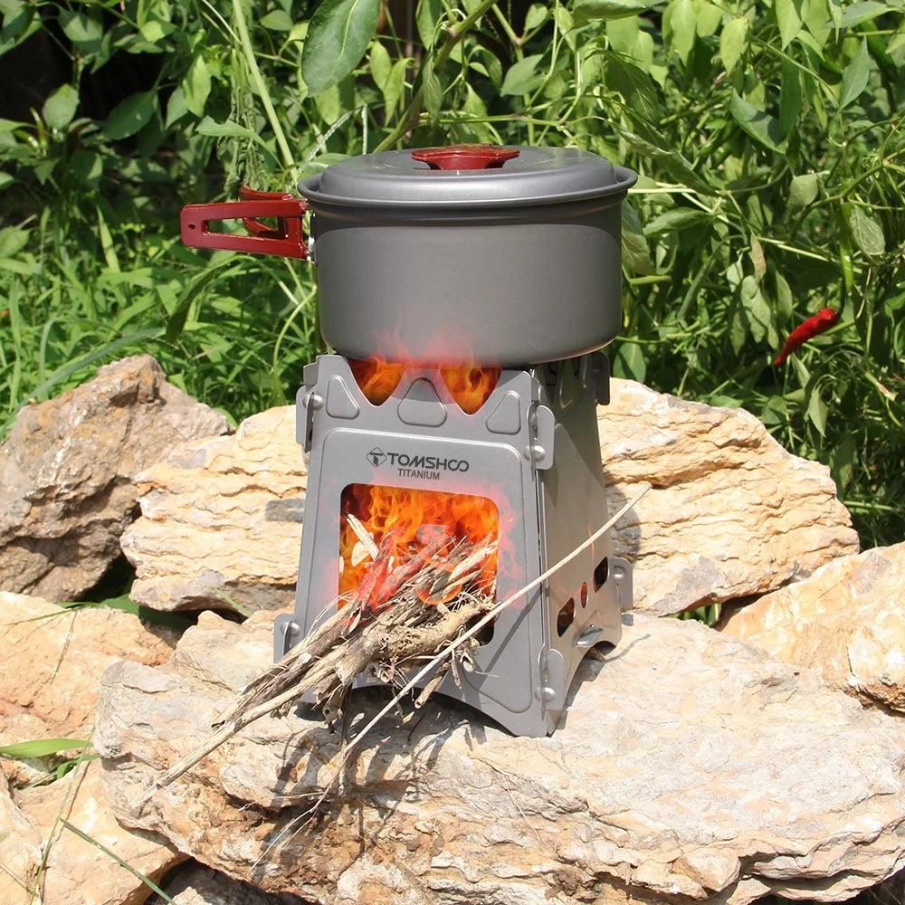 Titanium Wood Burning Backpacking Stove M494