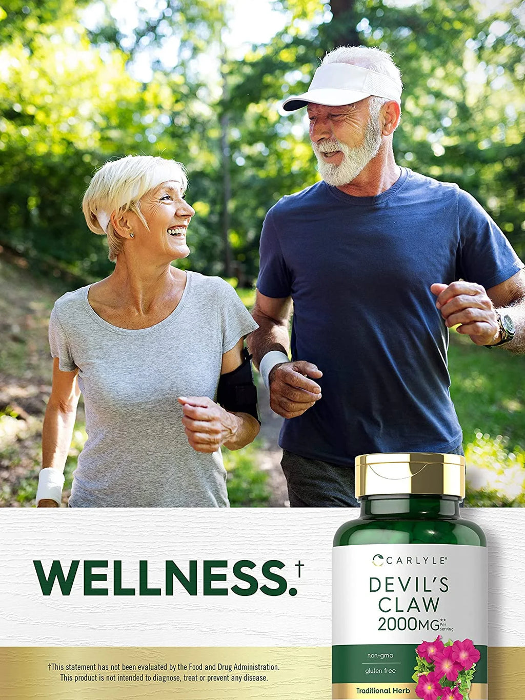 Devils Claw 2000mg 200 Capsules Concentrated Root Extract E6258