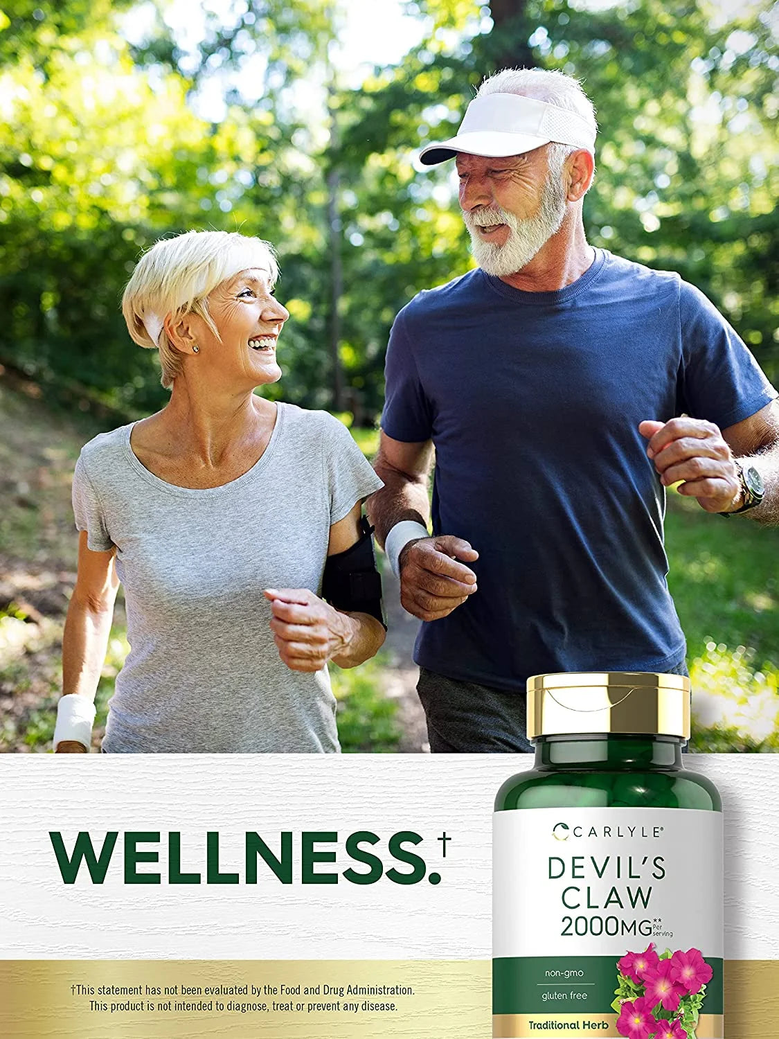 Devils Claw 2000mg 200 Capsules Concentrated Root Extract E6258
