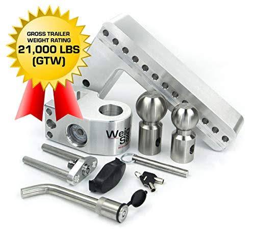 Adjustable 10x22 Drop Ball Mount with 3x22 Shank and Hitch Pin G8521