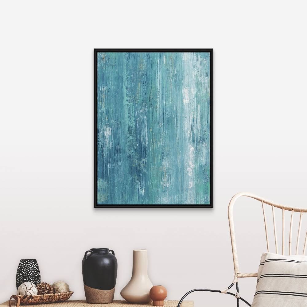 Black Float Frame Canvas Art - 30 x 40 T897257