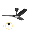 Black Ceiling Fan with Downrod Z196