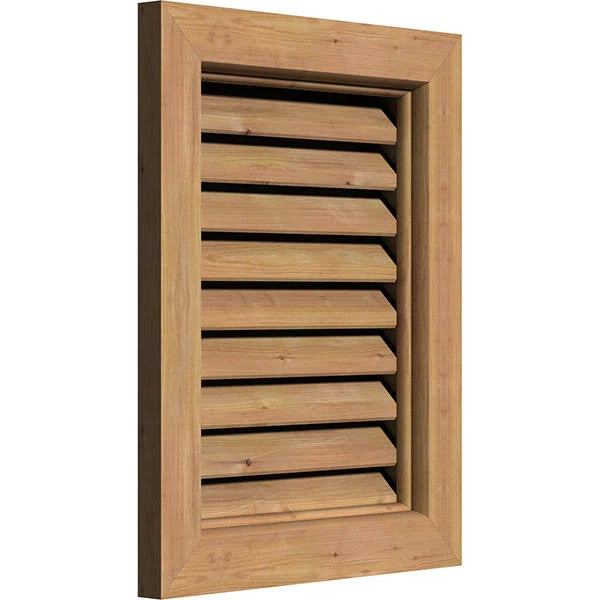 Unfinished Functional Vertical Gable Vent A476