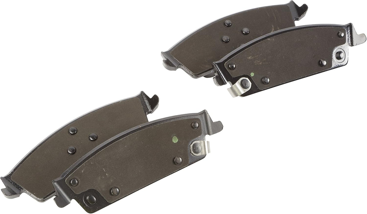 Rear Disc Brake Pad Set with Clips Pack of 2 U323