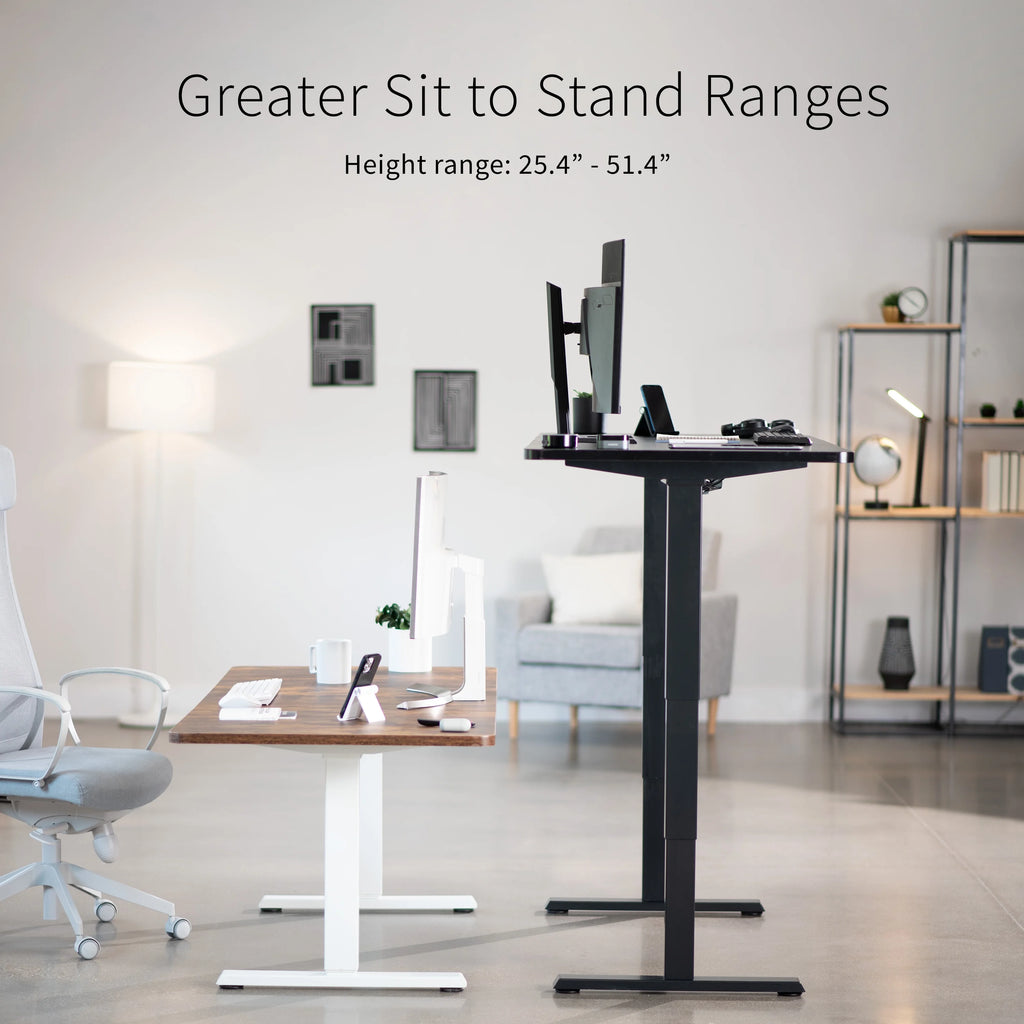 Electric 71” x 30” Stand Up Desk Workstation, White D59213