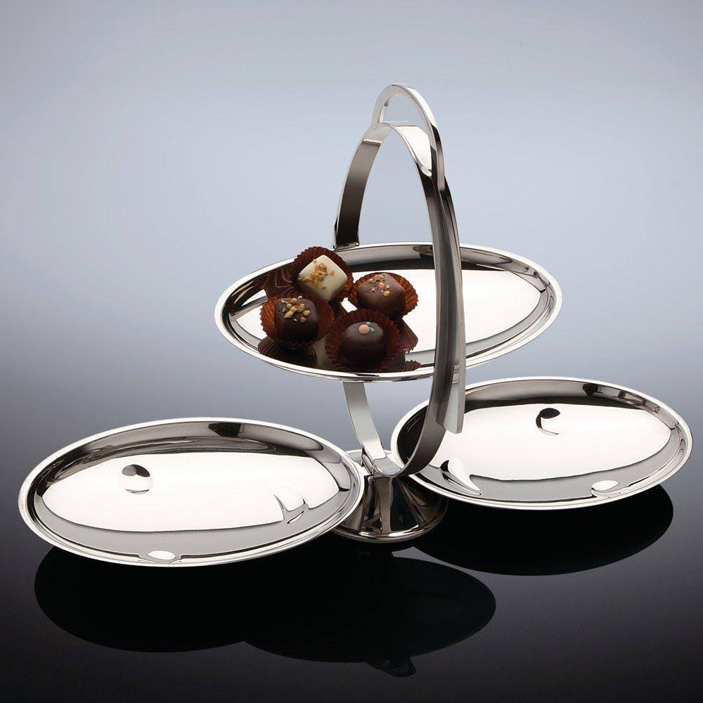 Silver Folding Cake Stand T194905