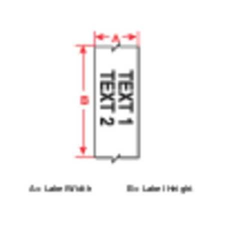 Clear Polyester Label Tape Cartridge P852