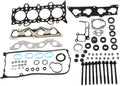 Head Gasket Set with Head Bolts Compatible with Civic DX LX 2001-2005 VTEC D17A1 1.7L Pack of 2 C107013