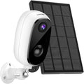 Solar Powered Outdoor Security Cameras Wireless, 1080P, Night Vision, 2-Way Talk, Motion Detection, Waterproof H7125