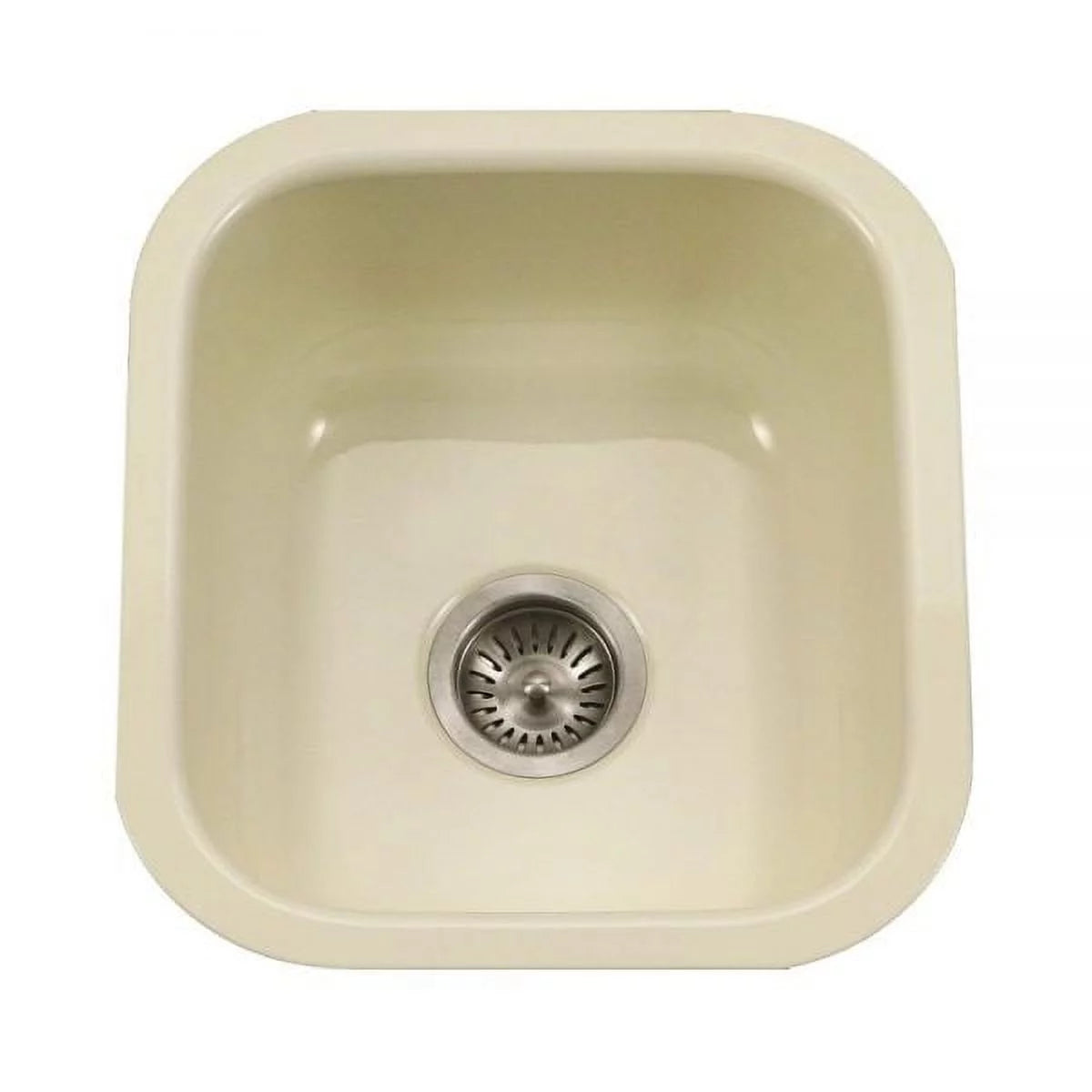 15-5/8" x 17-5/16" Porcelain Enamel Steel Undermount Bar/Prep Sink T154957