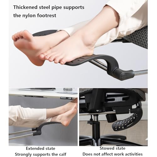 Ergonomic Mesh Swivel High Back Office Chair with Lumbar Support Adjustable Headrest M359