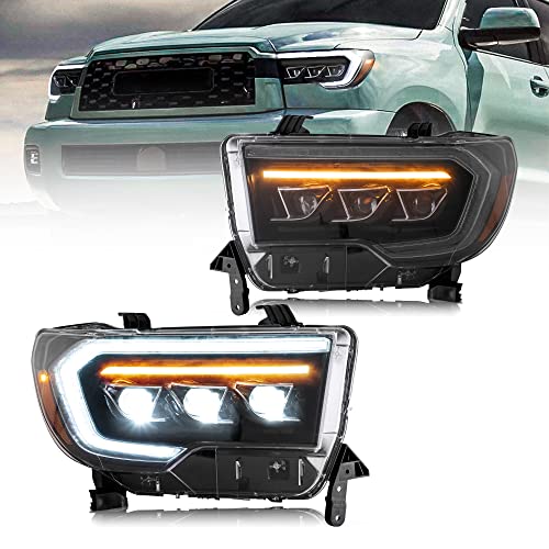 Projector Led Headlights with Sequential Turn Signal S590021