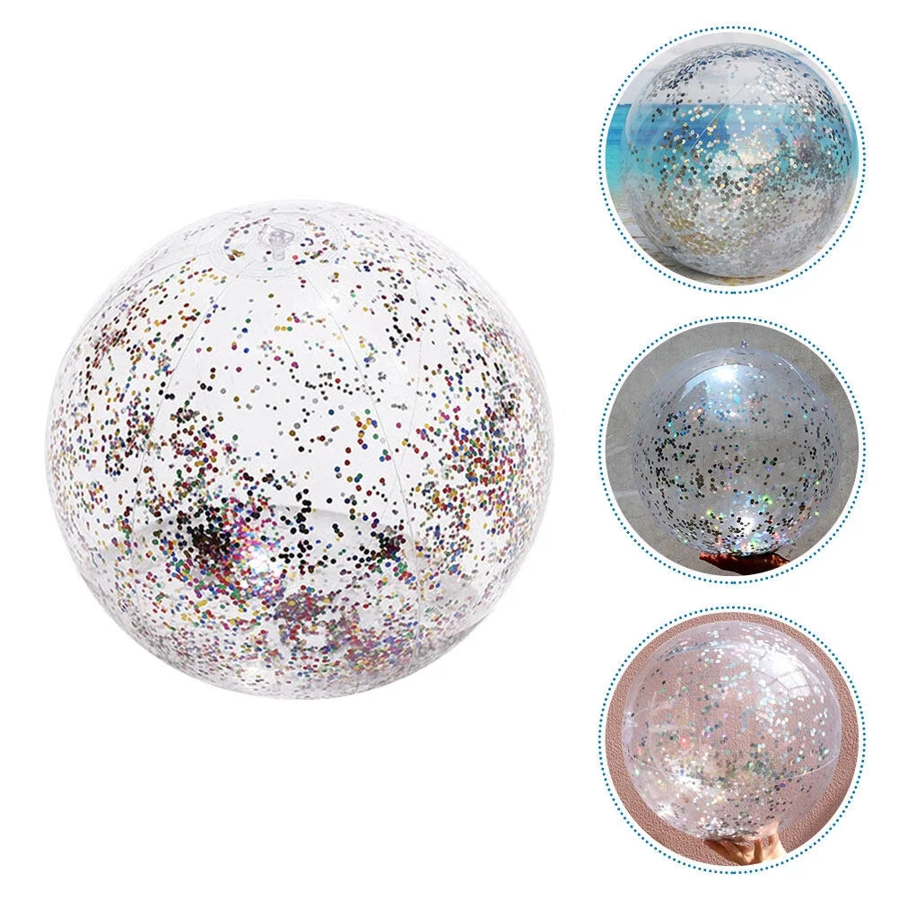 Transparent PVC Inflatable Beach Ball A41127