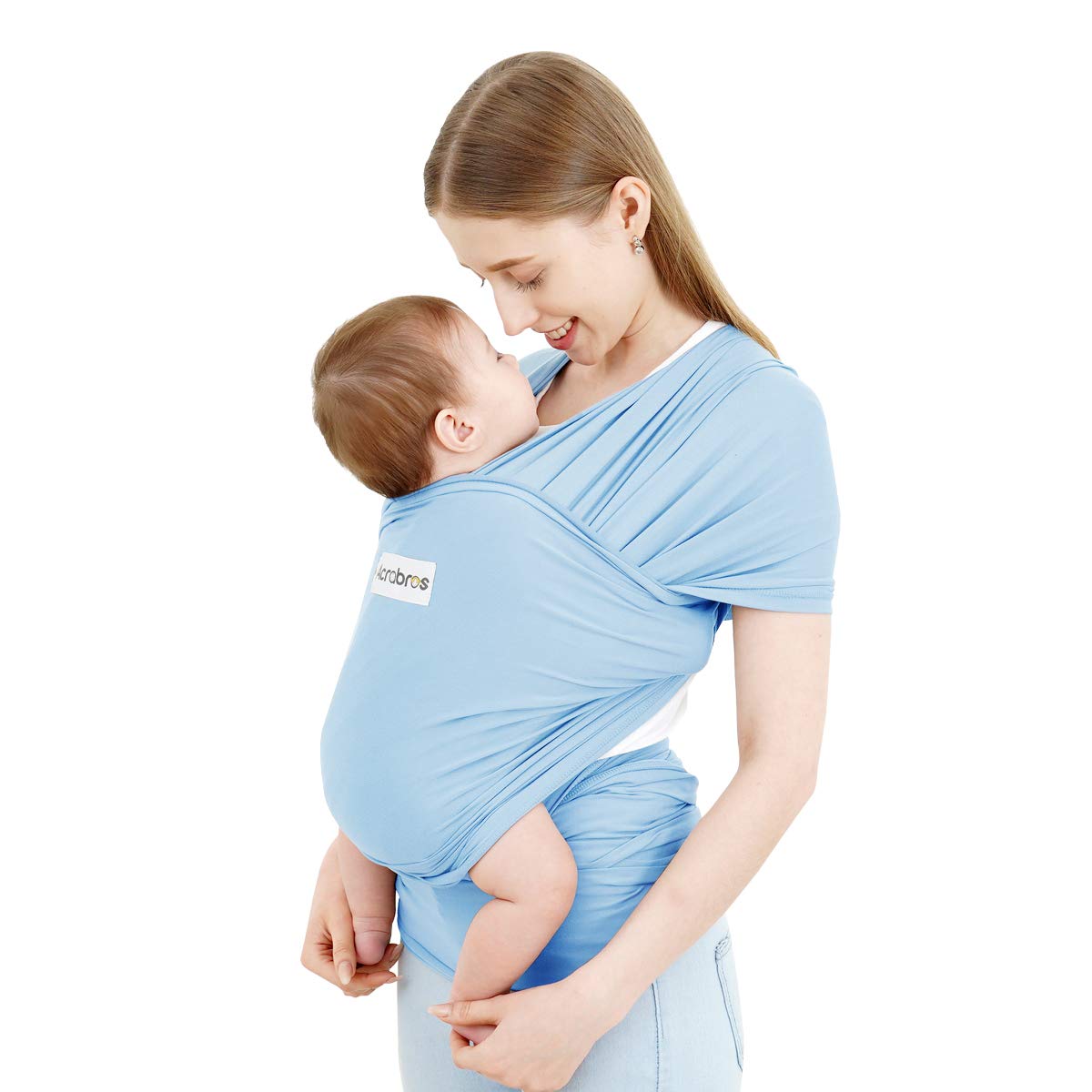 Heather Grey Baby Wrap Carrier Pack of 2 Q586811