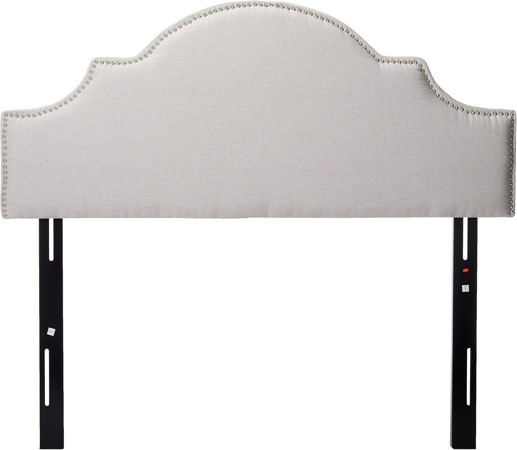 Light Grey Upholstered Headboard S275