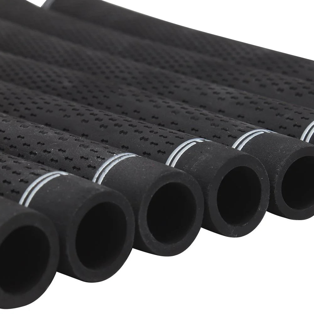 Jumbo Black Golf Grips and Grip Kit (8 grips, grip tape, clamp, instructions) O8163
