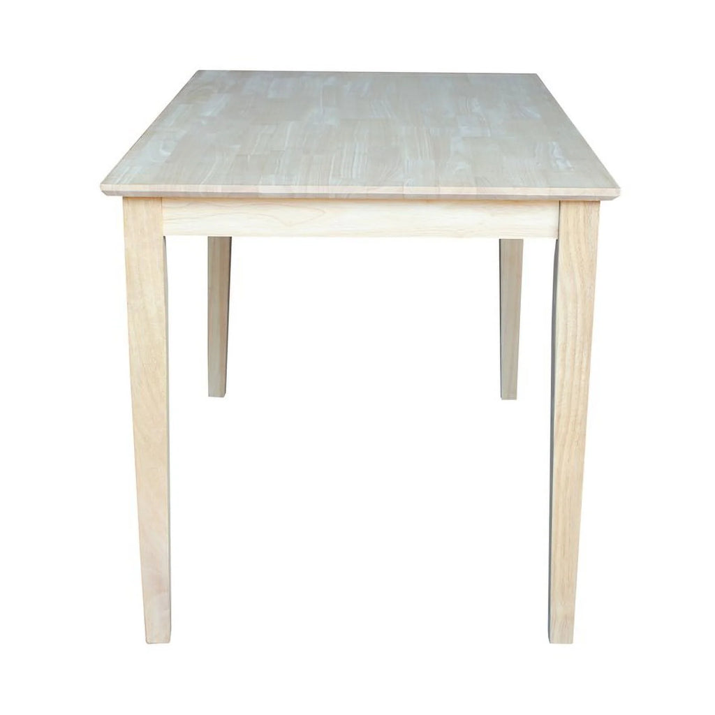 Unfinished 30" Solid Dining Table D60176