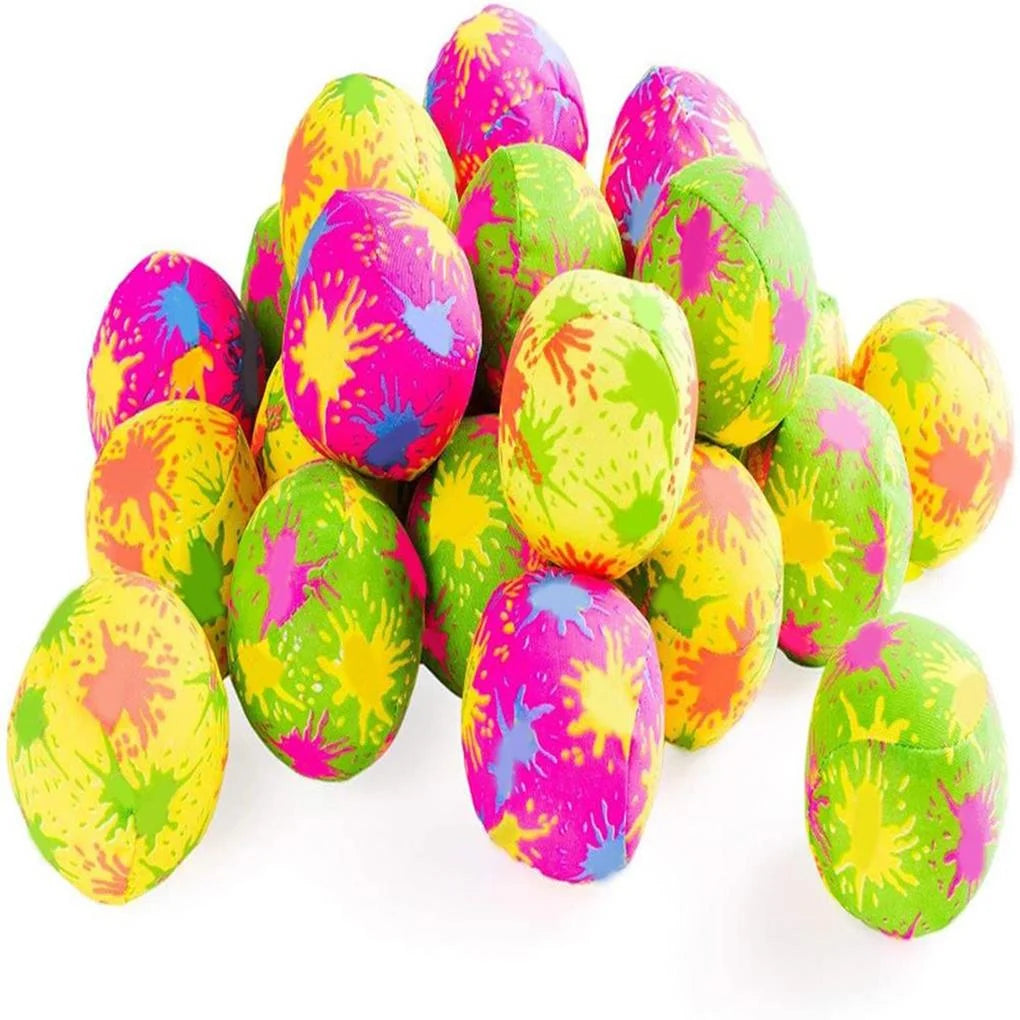 12 Pieces Water Balls Beach Soaker Sponge Toys Q507
