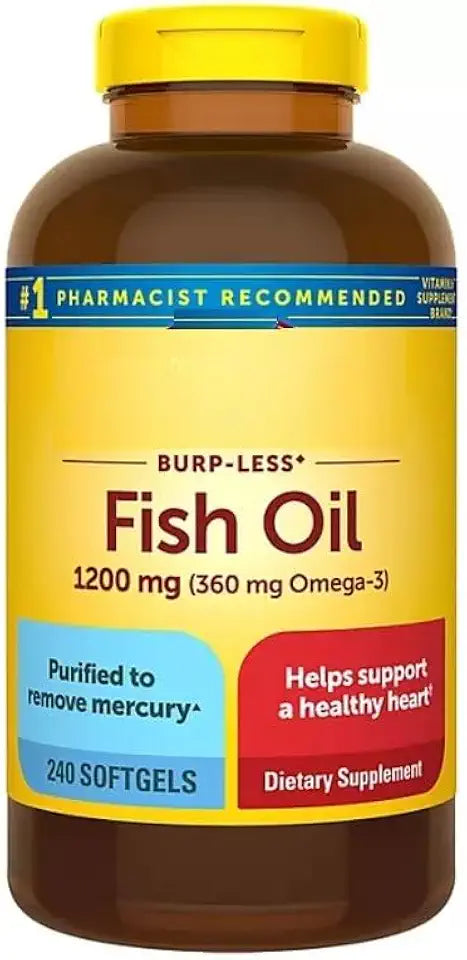 1200 mg Fish Oil Softgels I398599