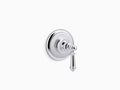 Polished Chrome Transfer Valve Trim with Lever Handle D131