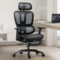 Ergonomic Mesh Swivel High Back Office Chair with Lumbar Support Adjustable Headrest M359