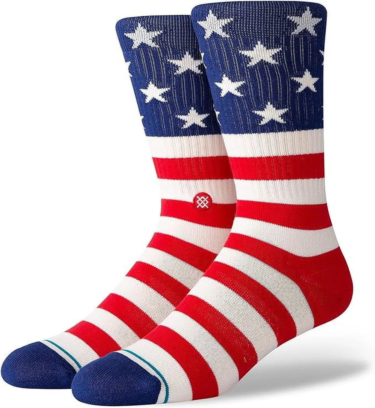 Red Crew Socks M9823