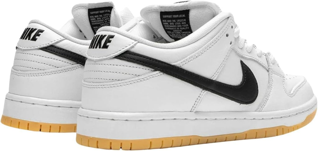 White/Black/White Low Shoes U8286