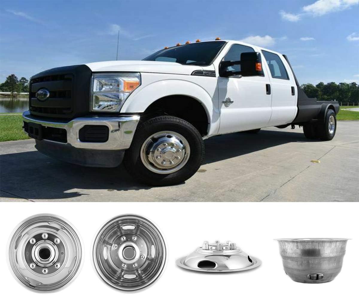 17inch Polished Stainless Steel 8 Lug Wheel Simulators M575194